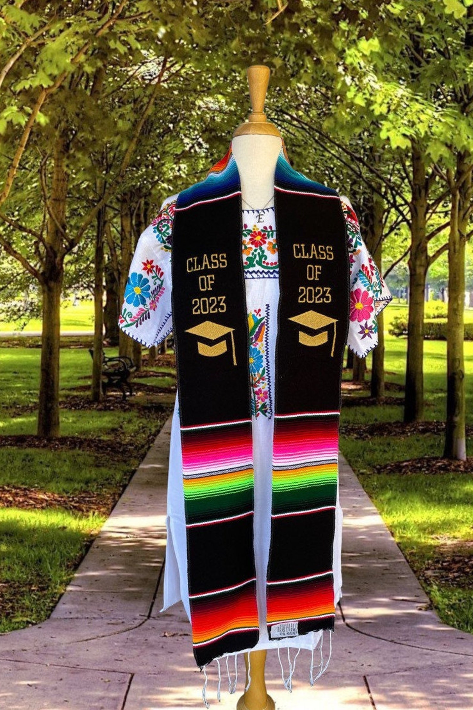 Mexican Graduation Stole/mexico Graduation Sash Class of 2023 Etsy