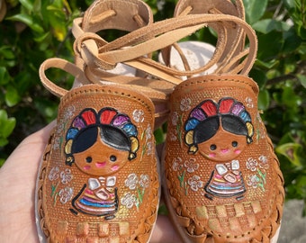 Girls Handmade Huaraches