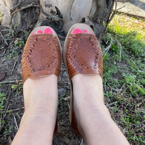 Women Handmade Huarache/ Mexican Women Huarache