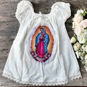 Vestido Niña Virgen de Guadalupe, Vestido Nuestra Señora de Guadalupe