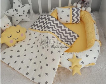 baby nest bed set