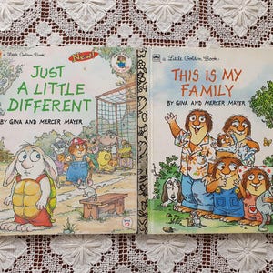 Golden books set of 2. Gina & Mercer Mayer.
