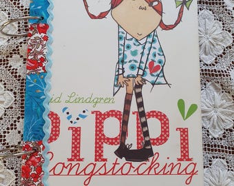 Pippi Longstocking junk journal 2