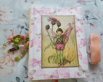 Pink fairy junk journal