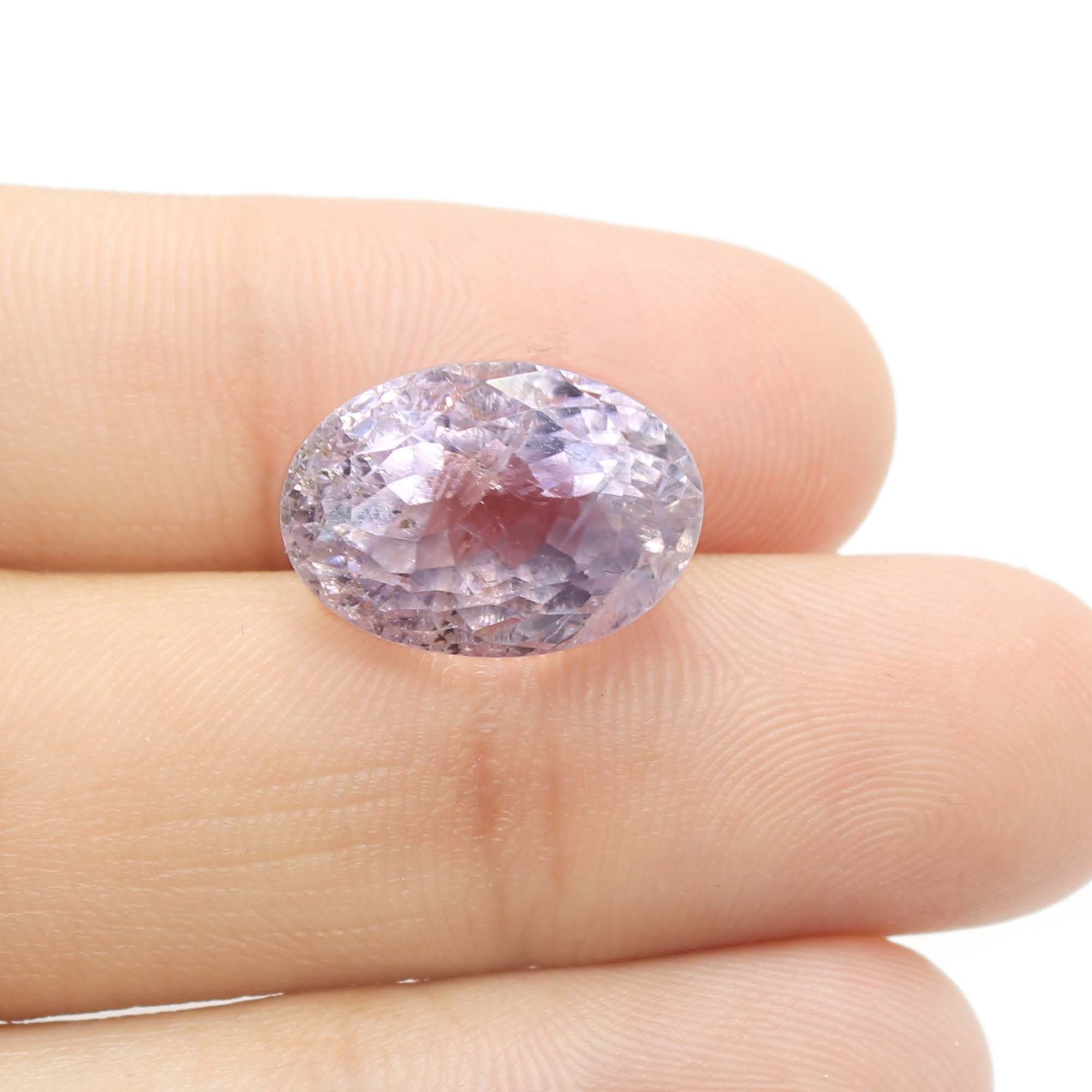 50 OFF Natural Kunzite Faceted Cut Stone Kunzite Gemstone Etsy