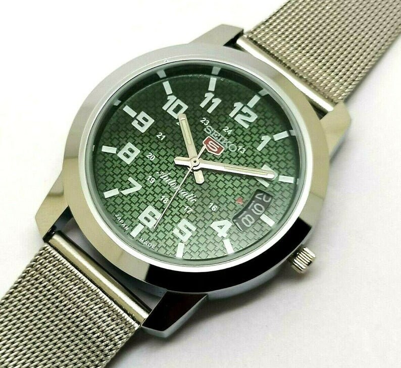 seiko green dial automatic