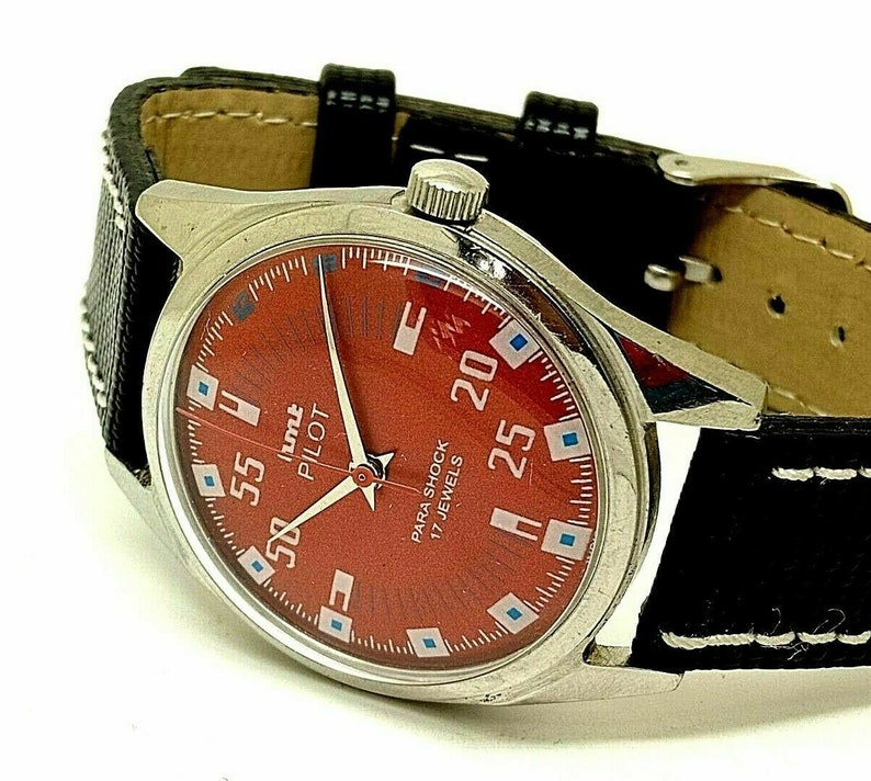 Vintage HMT Pilot Para Shock 17 Jewels Mechanical Watch Hand - Etsy