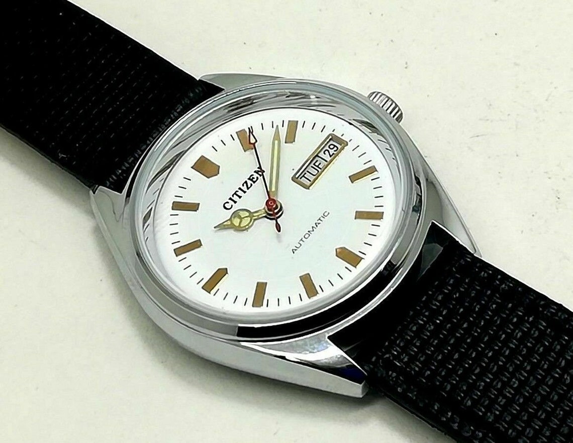 citizen automatic white dial