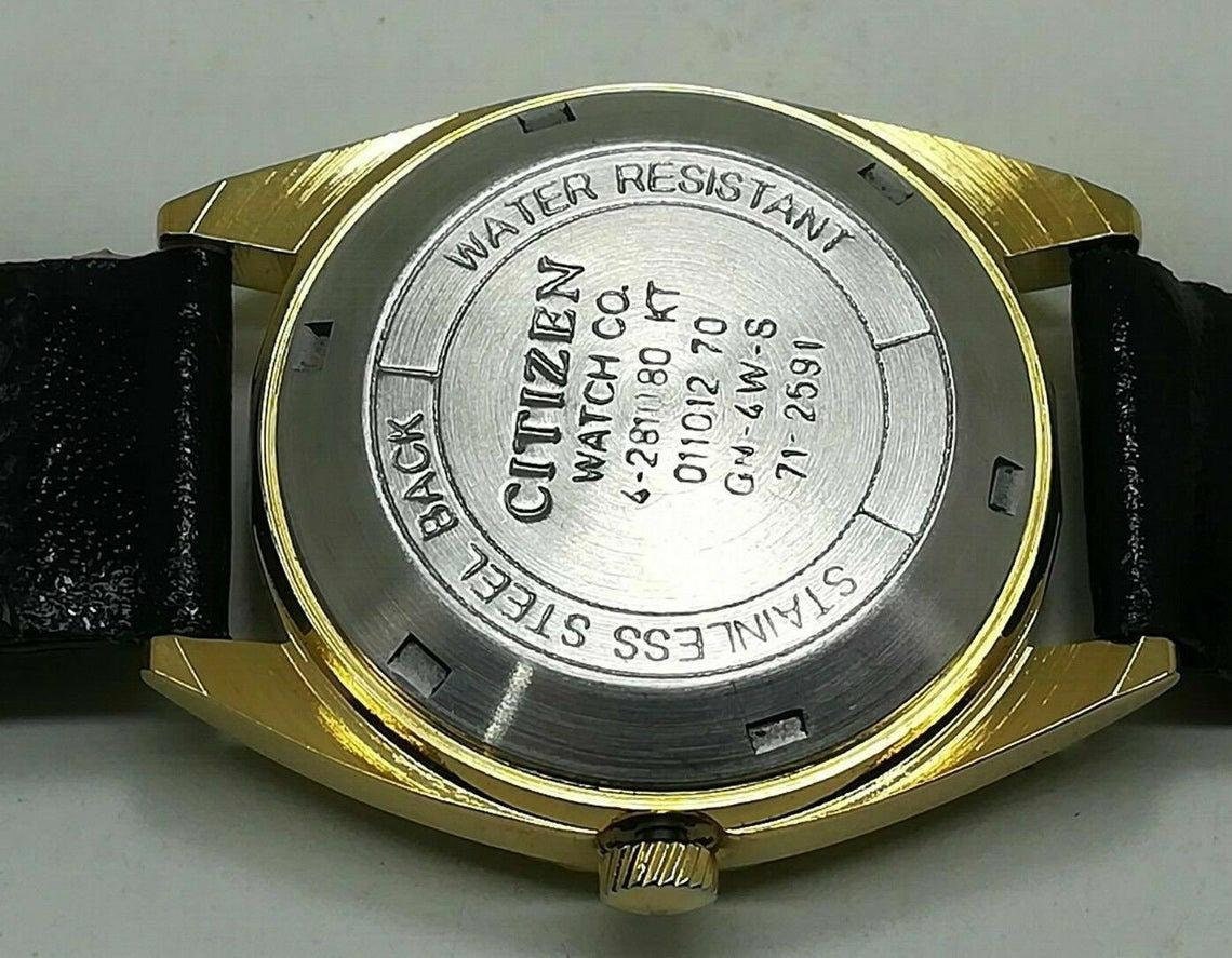 citizen automatic green dial