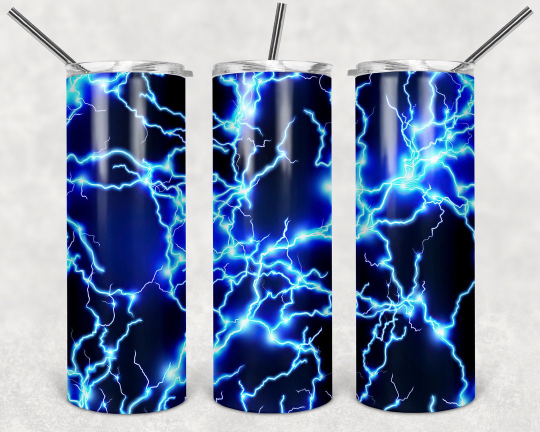 Lightning Tumbler Wrap, Meteorological Tumbler Wrap, Digital DOWNLOAD