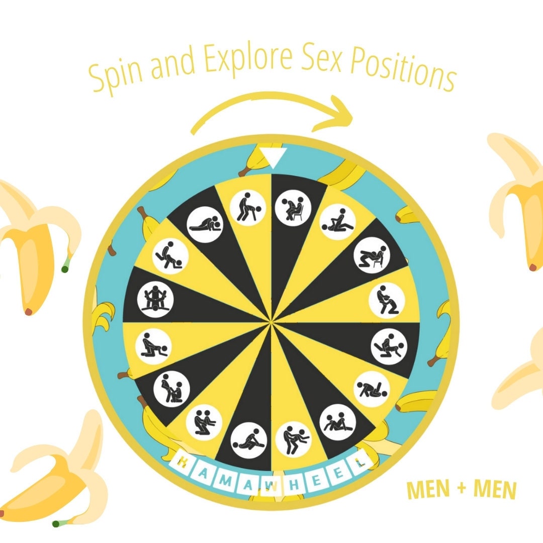 Sex Game Kamawheel The Sexiest Kamasutra LGBT Wheel Men Etsy