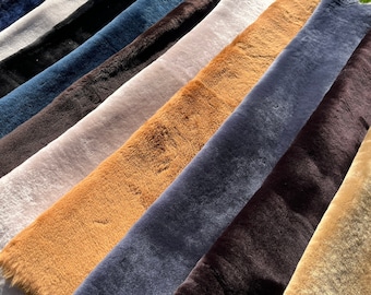 11 Different Color Shearling Merino Sheep Pelt, Upholstery Sheep Hide, Super Soft Sheepskin, Genuine Sheep Hide, Upholstery Fur Hide, Woolly