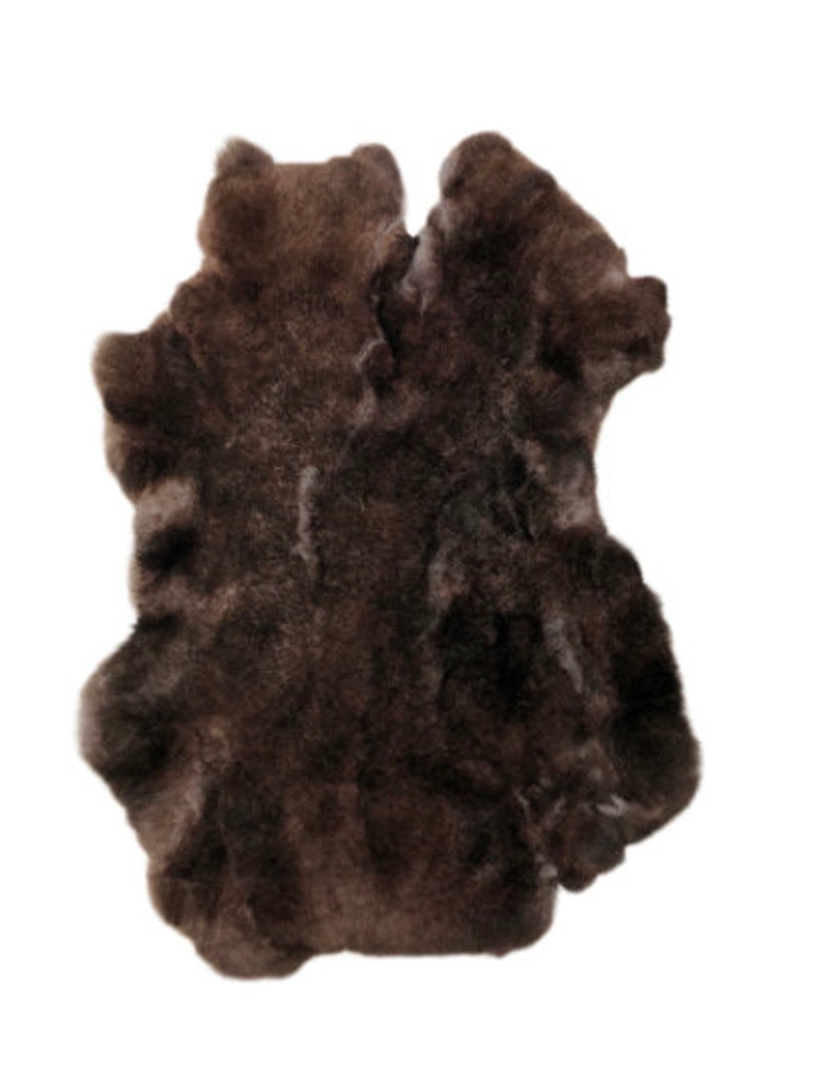 Piel de conejo Piel de piel de alta calidad Conejo genuino Etsy