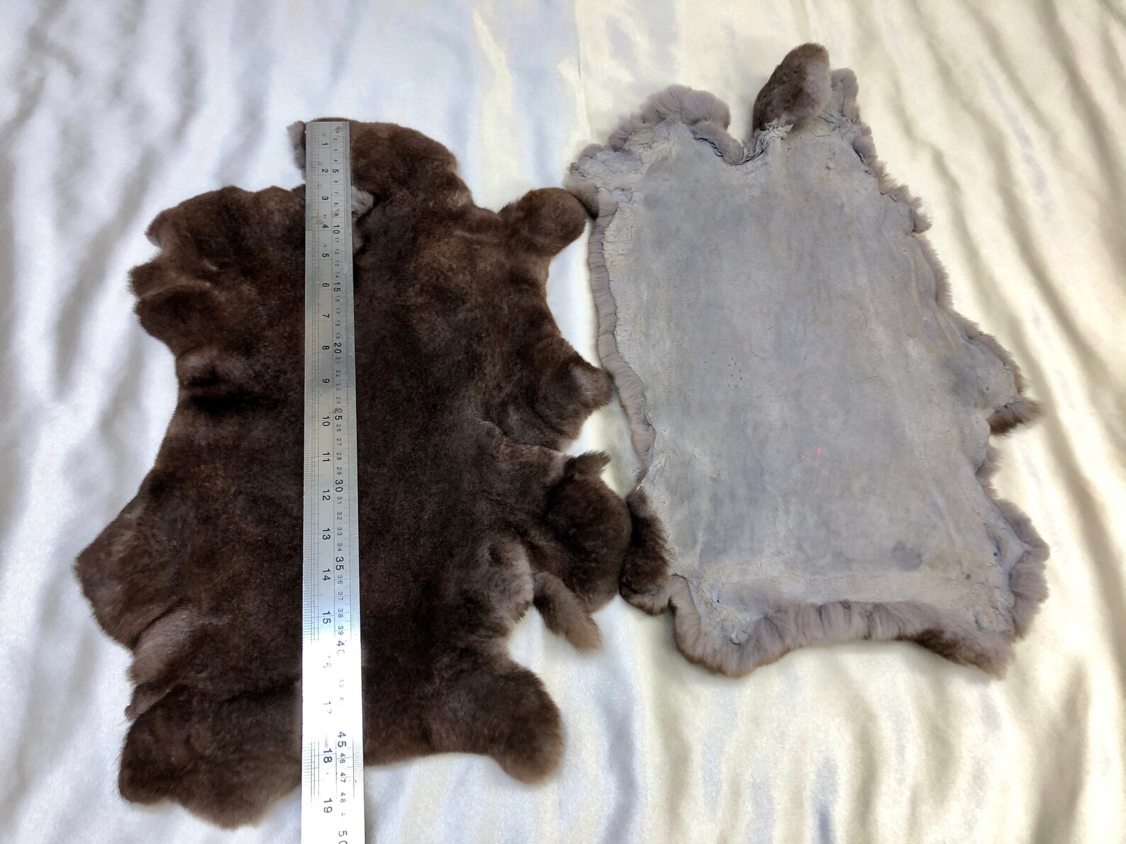 Piel de conejo Piel de piel de alta calidad Conejo genuino Etsy