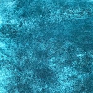 Turquoise Color Sheepskin, Throw Sheepskin, Carpet for Floor, Genuine Merino Sheepskin, Natural Soft Animal Hide, Sheep Wool, Rare Fur Color image 6