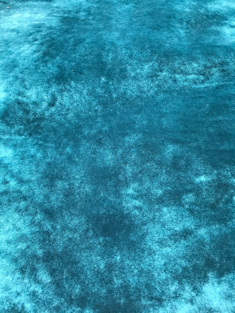 Turquoise Color Sheepskin, Throw Sheepskin, Carpet for Floor, Genuine Merino Sheepskin, Natural Soft Animal Hide, Sheep Wool, Rare Fur Color image 6