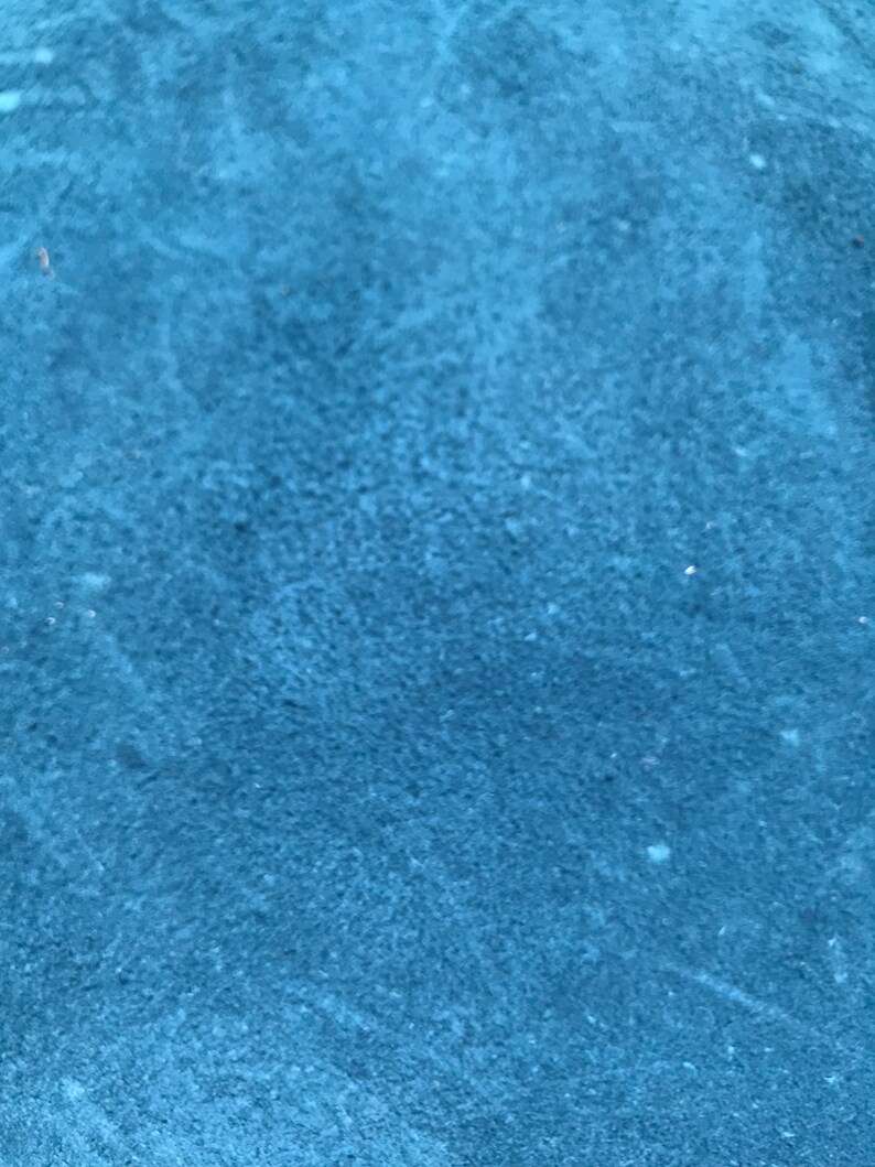 Turquoise Color Sheepskin, Throw Sheepskin, Carpet for Floor, Genuine Merino Sheepskin, Natural Soft Animal Hide, Sheep Wool, Rare Fur Color image 9