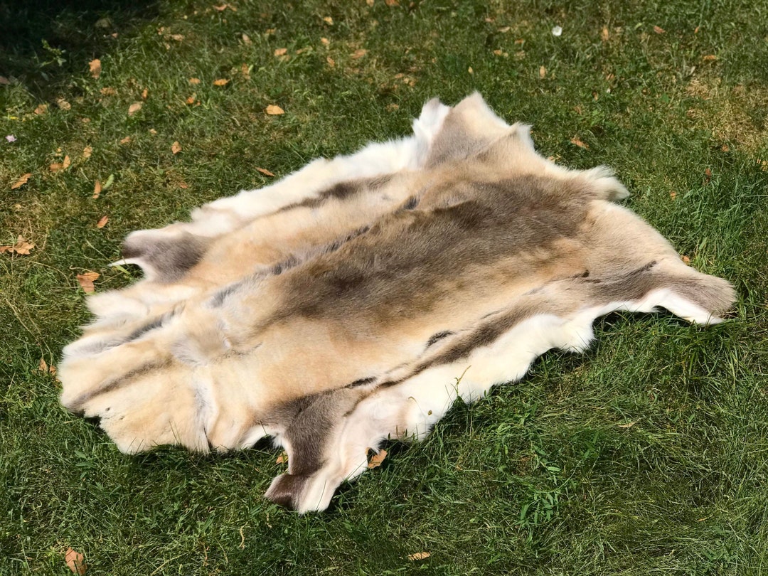 Special Reindeer Fur Luxurious Natural Genuine Reindeer Decorative Gift ...