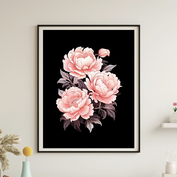 Blush Pink Wall Art - Etsy