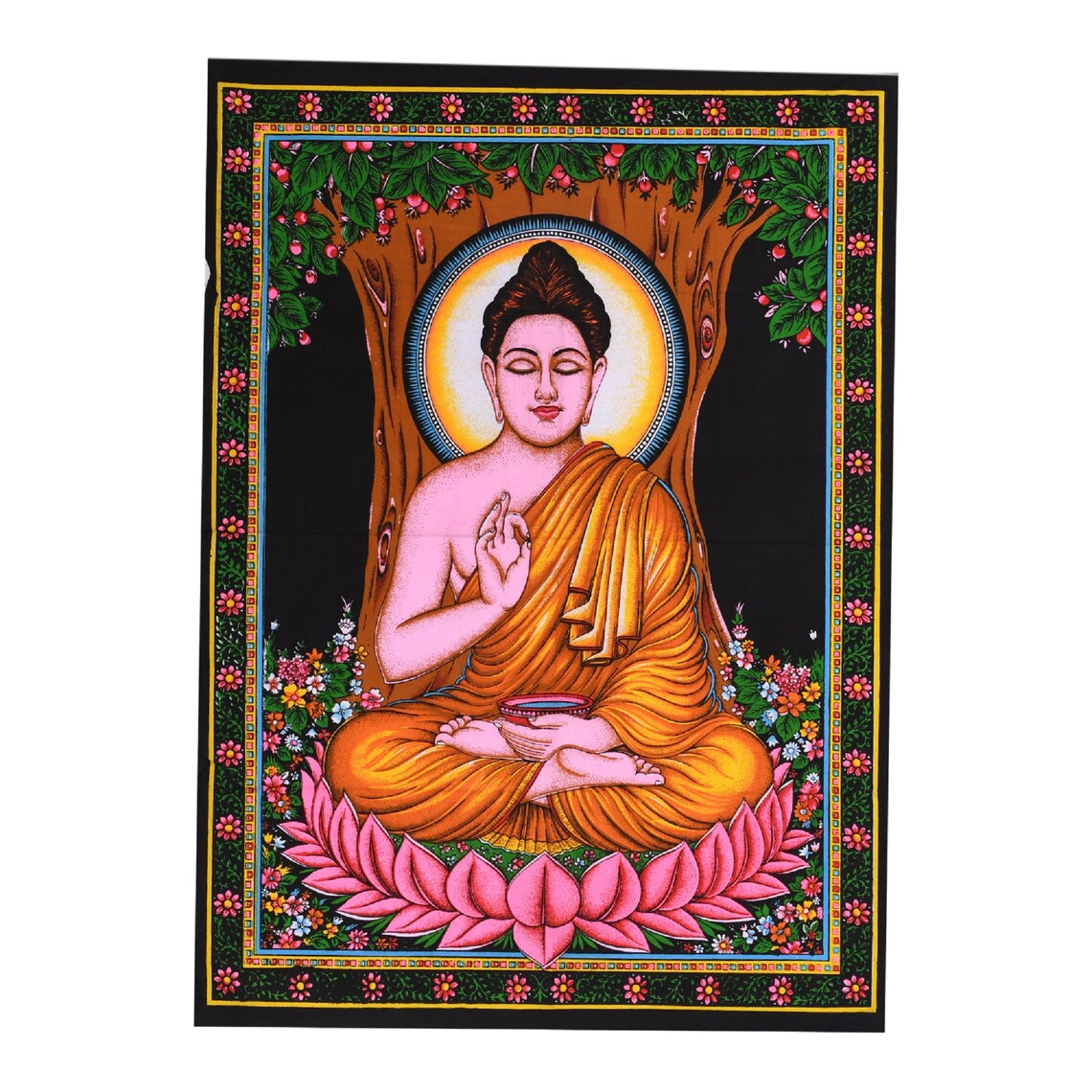 Tapestry buddha tapestry spiritual tapestry wall hanging Etsy