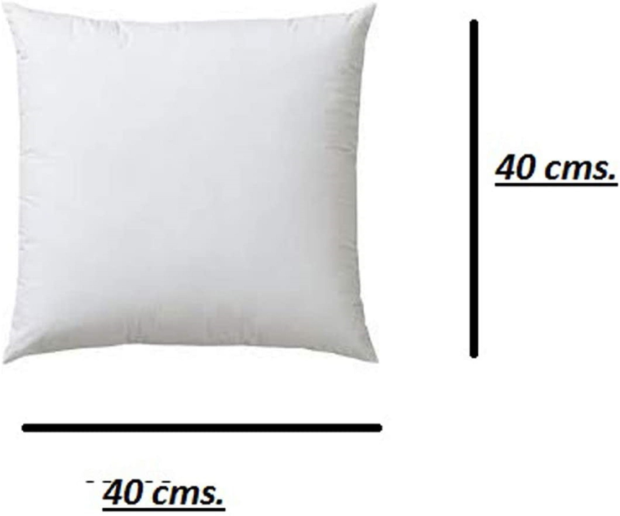 Pillow Insert 16X16 Size Cushion Pads Hollow Fiber Etsy