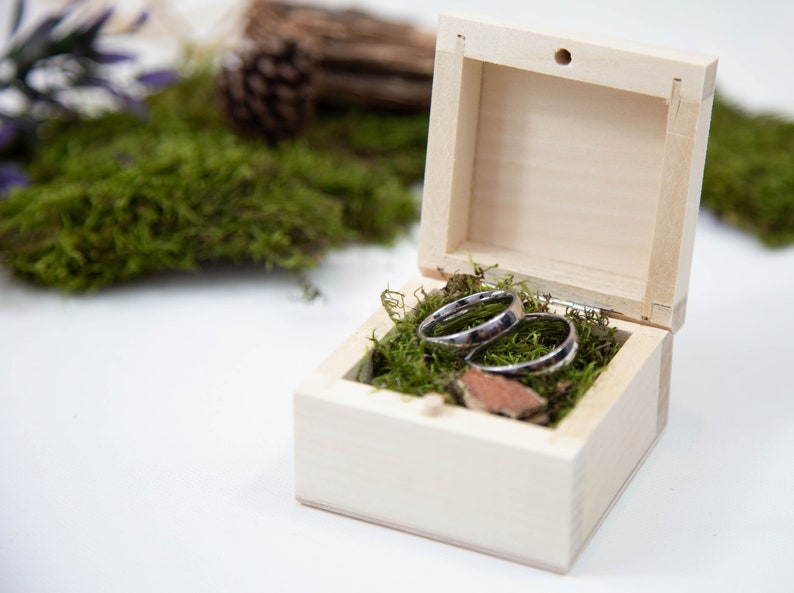 Natural Wood Box Unpainted Decoupage Box Jewellery Box Unfinished Wooden Box ECO Box for Decoration