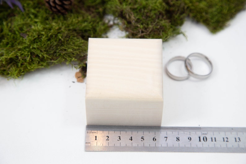 Natural Wood Box Unpainted Decoupage Box Jewellery Box Unfinished Wooden Box ECO Box for Decoration