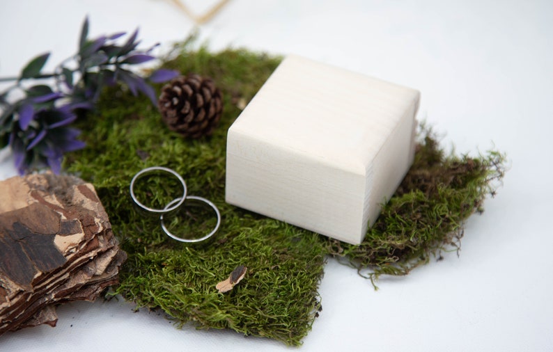 Natural Wood Box Unpainted Decoupage Box Jewellery Box Unfinished Wooden Box ECO Box for Decoration