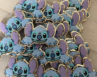 Chenille stitch patch- iron on stitch patch- Disney chenille patch