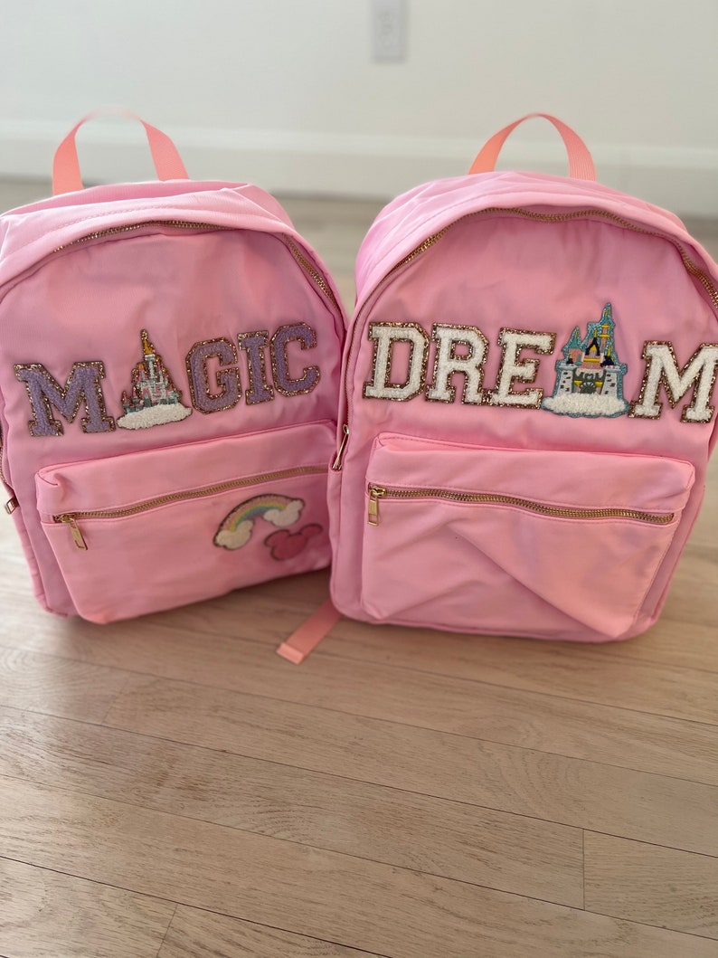 BAG ONLY Nylon Backpacks Nylon Customizable Backpack School Etsy