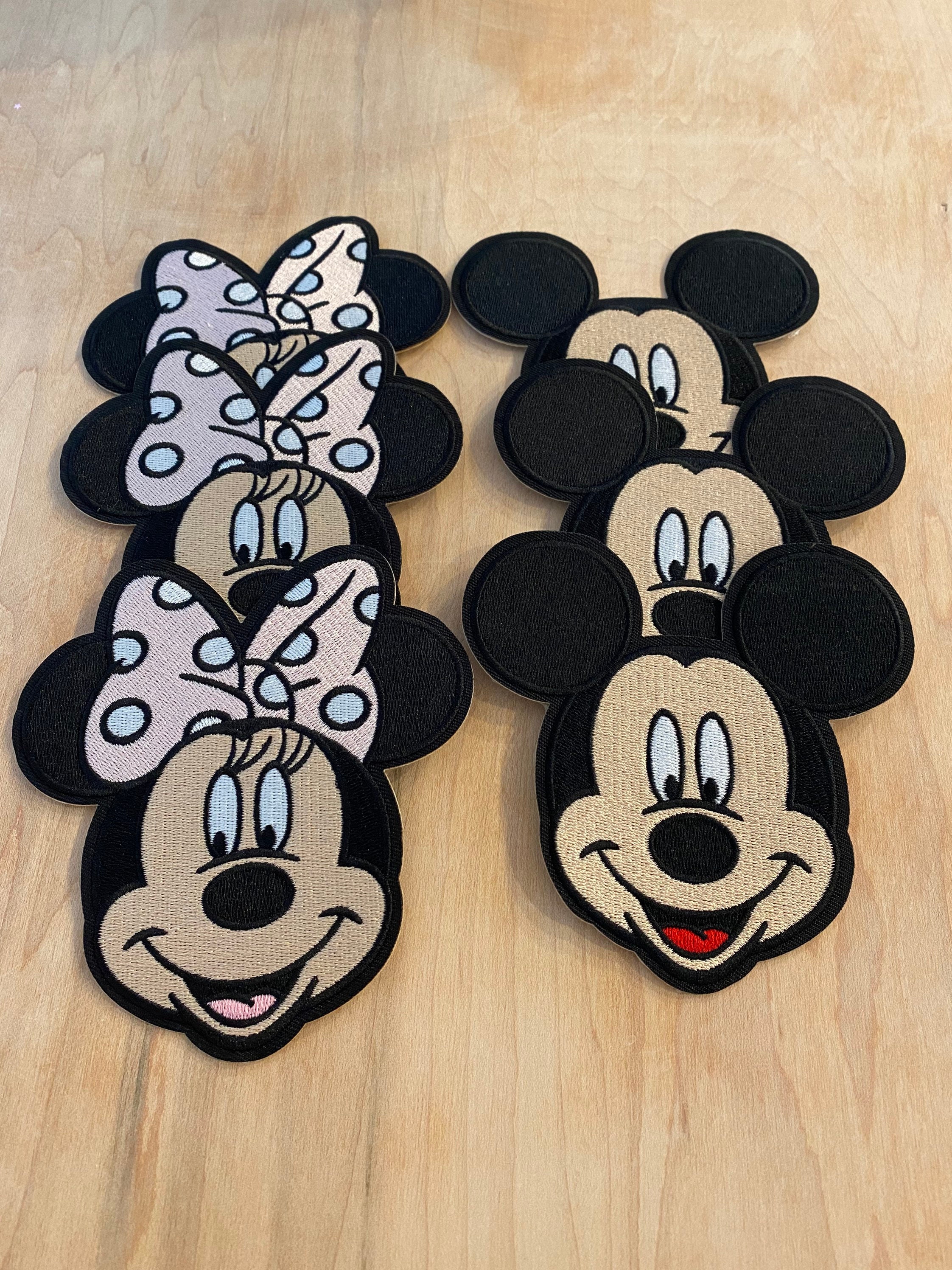  Minnie Mouse Heart Shades Iron On Applique Fan DIY Decoration  Craft Patch