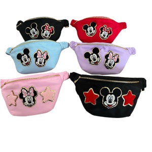 READY TO SHIP nylon jumbo Fanny pack- magic Disney jumbo Fanny pack- large magic Fanny pack- jumbo mama Fanny pack- Mickey and Minnie fanny