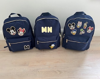 BAG ONLY- nylon backpacks- nylon customizable backpack- school backpack- nylon backpack