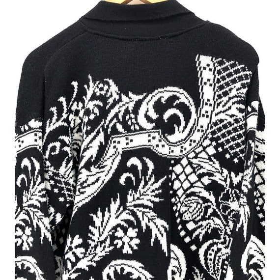 Vintage Glen Tara Cardigan Sweater Small Graphic … - image 4