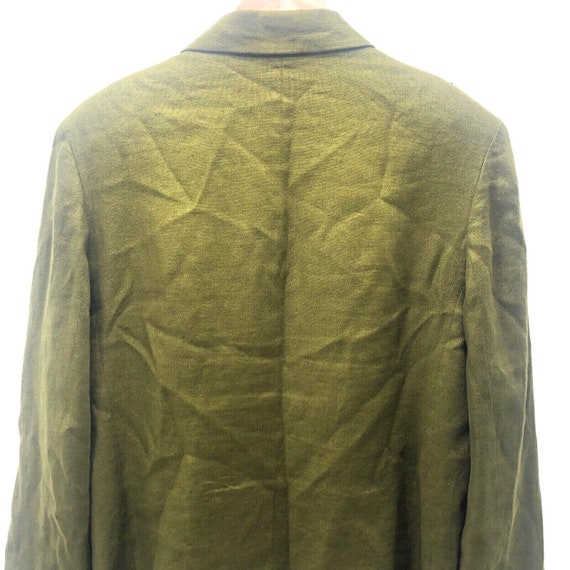 Vintage Anne Klein II Blazer Jacket Green Lagenlo… - image 4