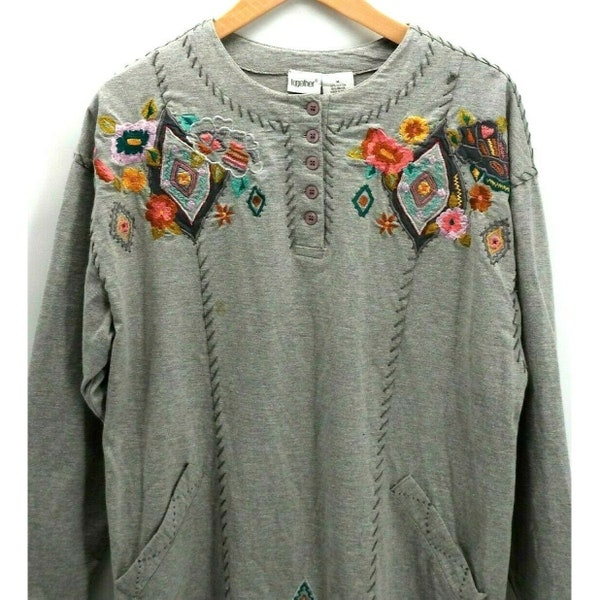 Embroidered Tunic - Etsy