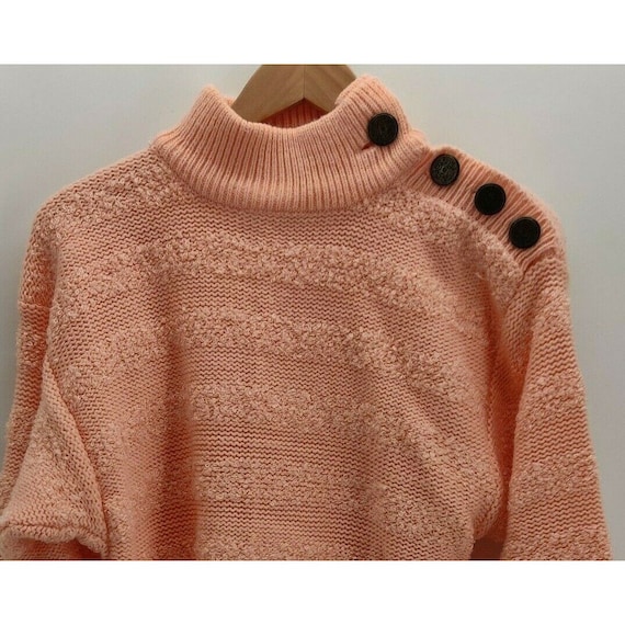 Vintage 80s Evian Womens Sweater Pullover Acrylic… - image 1