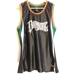 Vintage Billabong Hawaii Rasta Jersey Large Black Basketball