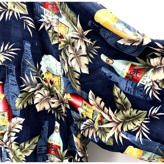 Vintage Pierre Cardin Men's Hawaiian Shirt Size 3… - image 8