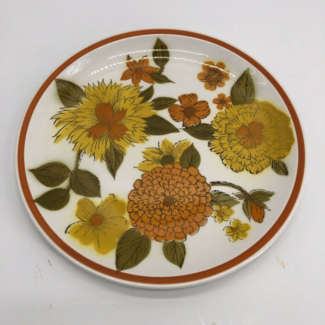 Vintage Gardena Ceramic Guild Esperanto Dinner Plate H826 Etsy