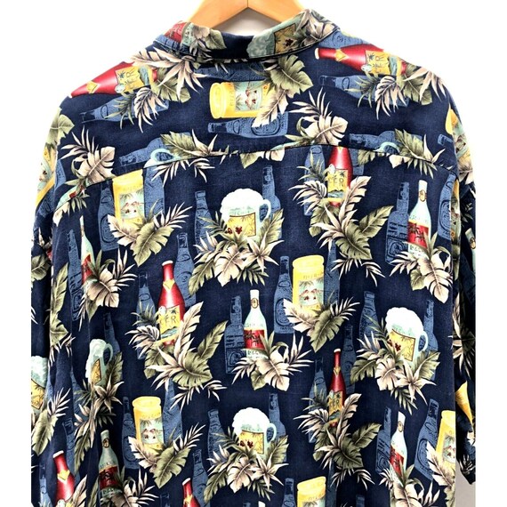 Vintage Pierre Cardin Men's Hawaiian Shirt Size 3… - image 3