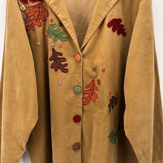 Vintage Autumn Creations Corduroy Blazer Jacket S… - image 6