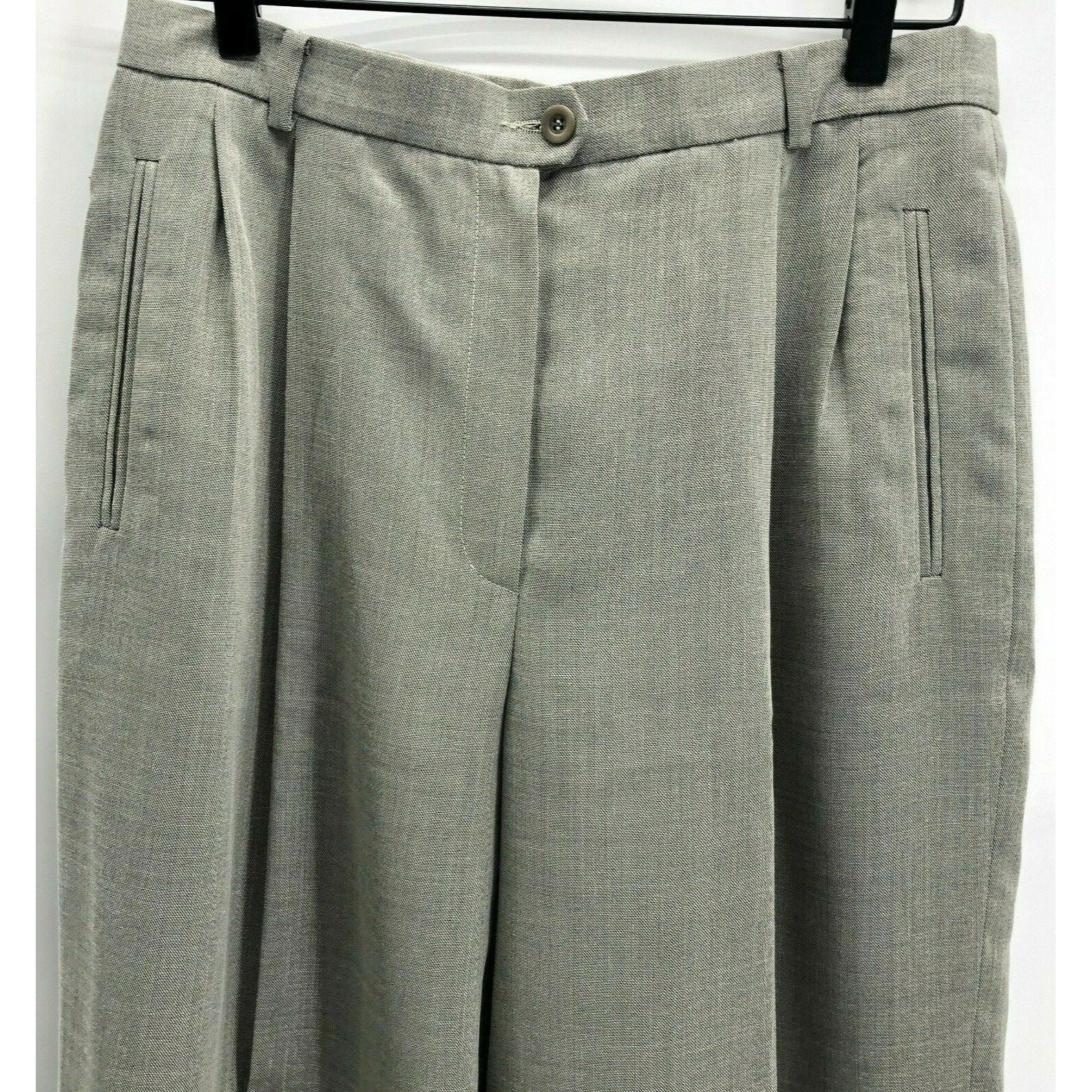 Vintage Liz Claiborne Women Pants Gray 