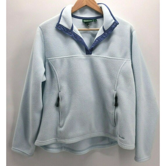 Llbean womens store fleece pullover