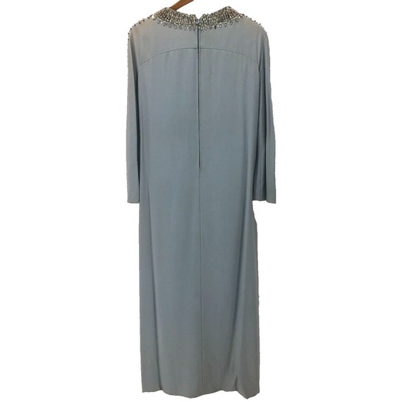 Vintage 60s Harvey Berin Maxi Dress Gown Size 8 ?… - image 3
