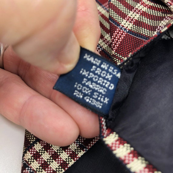 Vintage Polo Ralph Lauren Tie Designer Silk Handm… - image 9