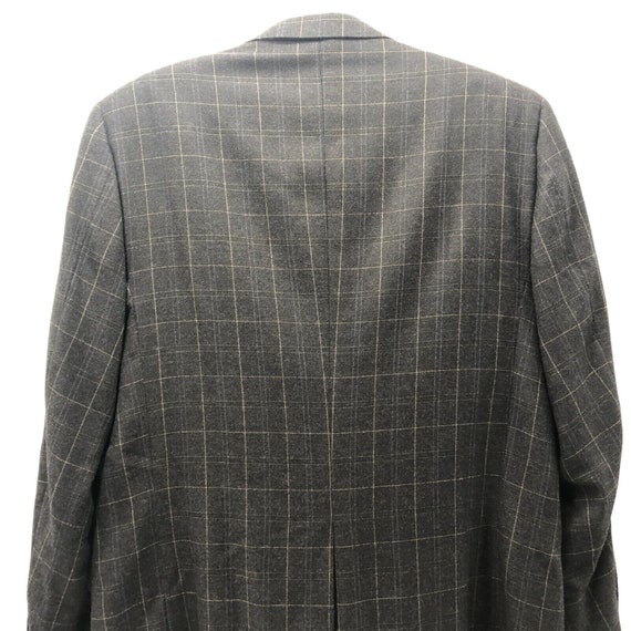 Vintage Hickey Freeman Jacket Sport Coat Plaid Bo… - image 4