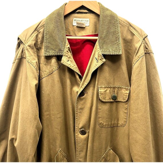 Vintage BANANA REPUBLIC Men's Safari Jacket Large… - image 2