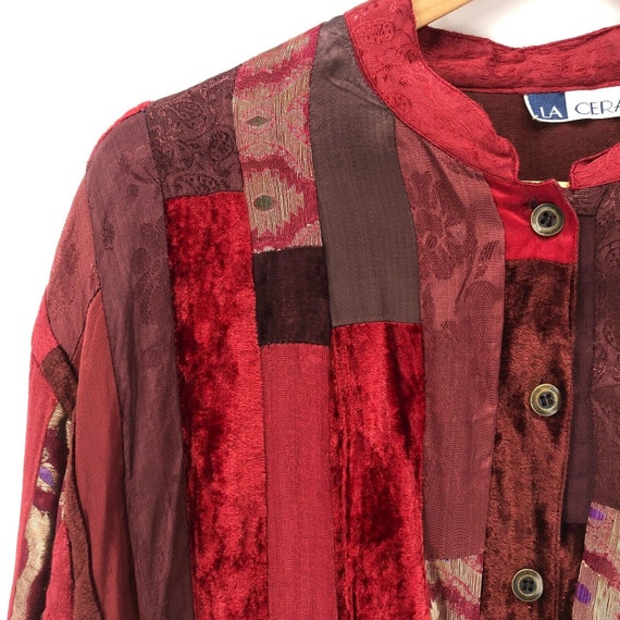 Vintage La Cera Jacket Size XL Art to Wear Lagenl… - image 5