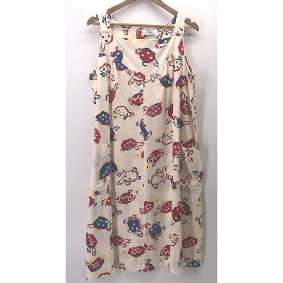 Vintage Alice Of California Dress Size XL? 60s Jum
